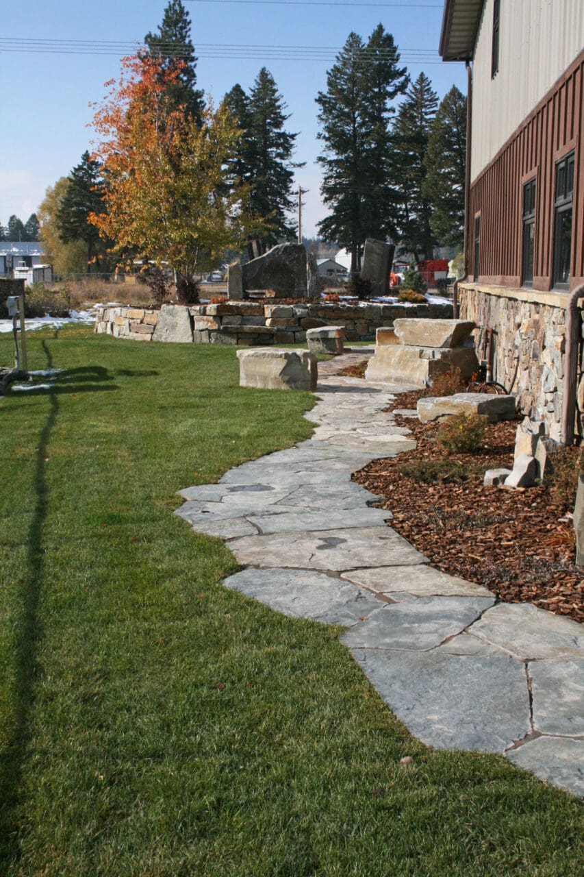 Montana Rockworks Showroom Walkway