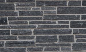 Black Rundle Ledgestone Thin Veneer