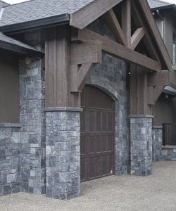 Black Rundle Castlestone Thin Veneer project
