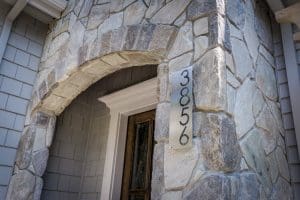 Grigio Fieldstone Thin Veneer project