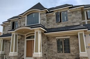 Kensington Grey Blend Ledge Thin Veneer project 2