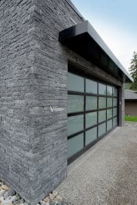 Black Rundle Ledgestone Thin Veneer project