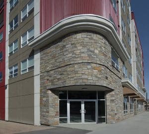 Saddleback 3 Course Ashlar Thin Veneer project