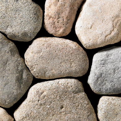 Fieldstone Cobbles Thin Veneer
