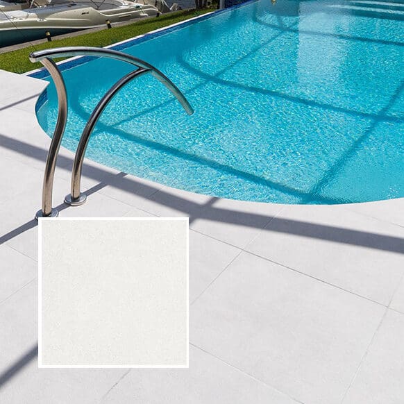 Snow White Porcelain Pavers