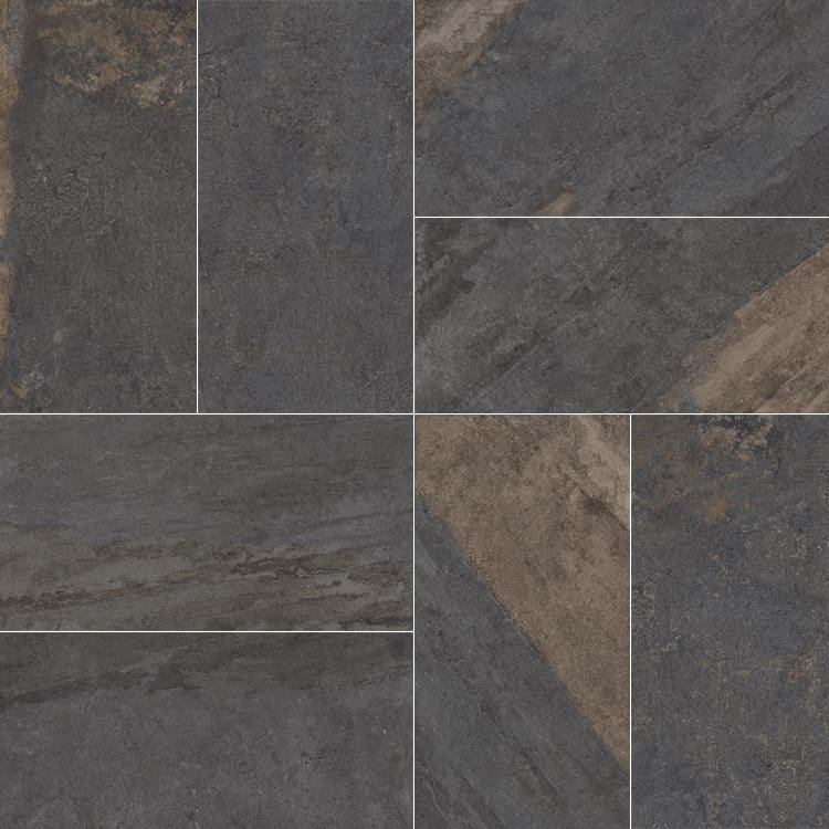 Bluestone Dark Porcelain Pavers