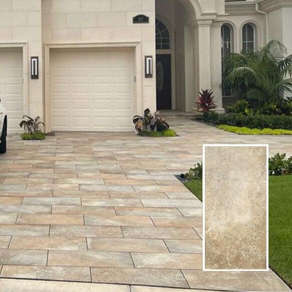 Pietra Antica Porcelain Pavers