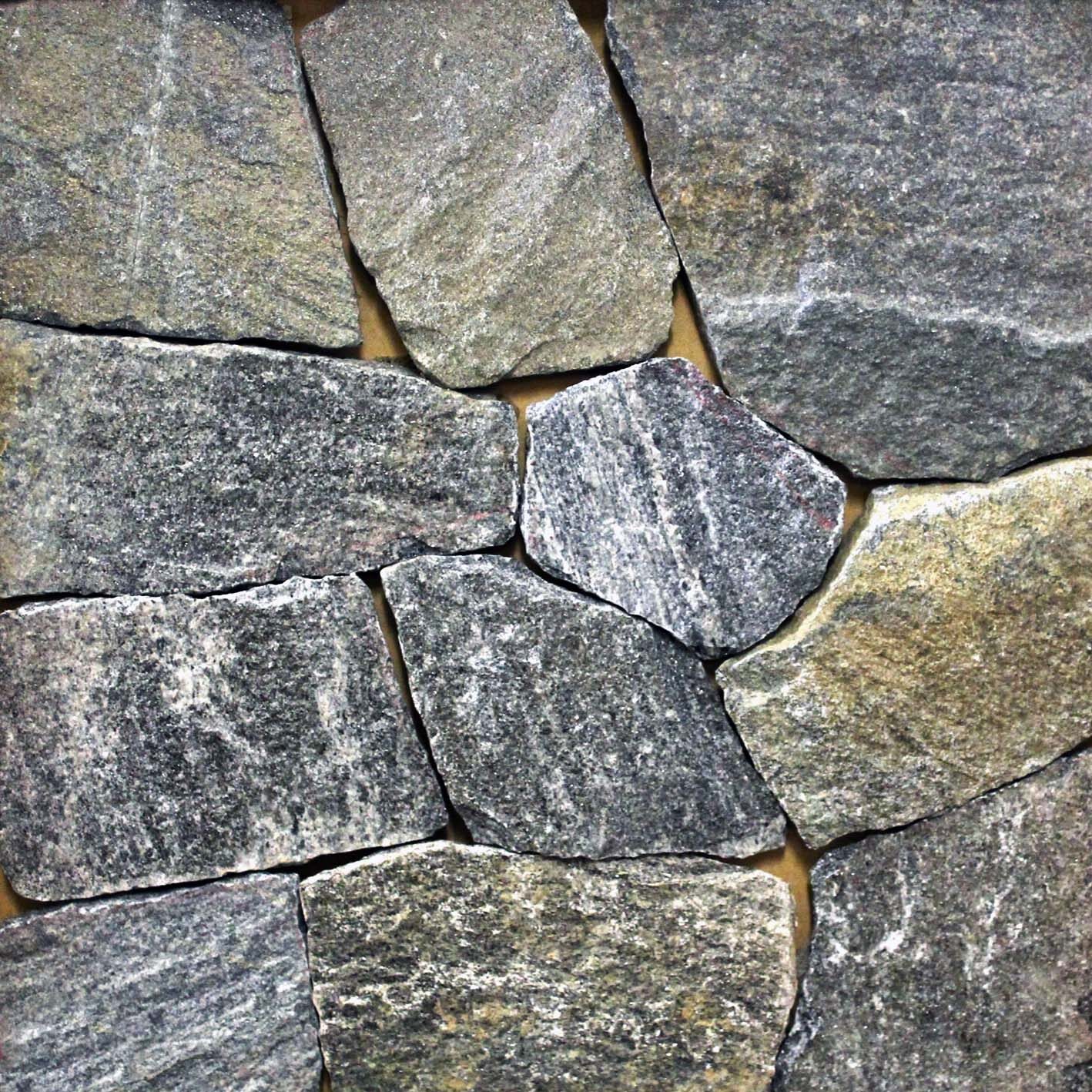 Black Ash Mosaic Thin Veneer