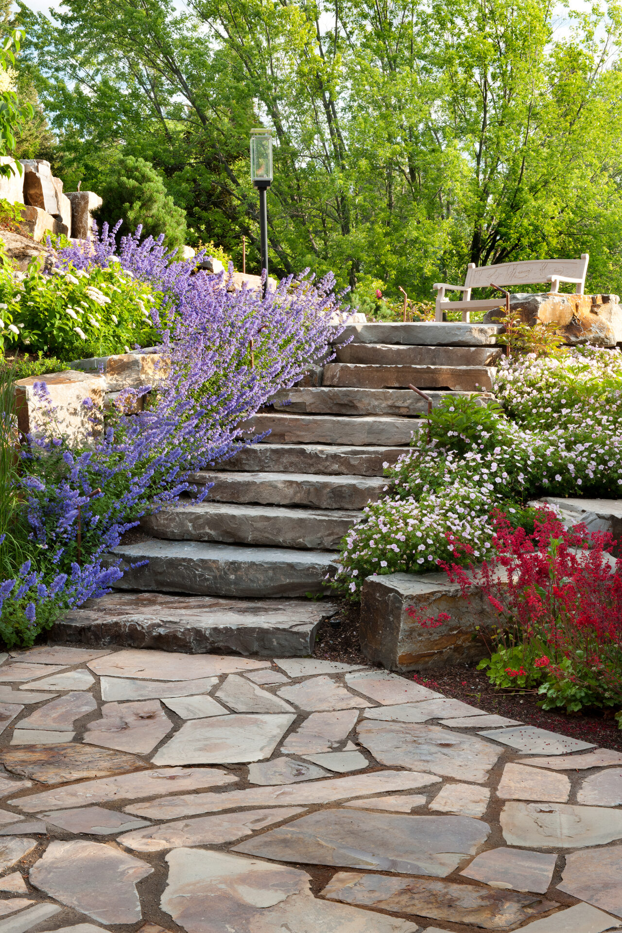Steps and Flagstone