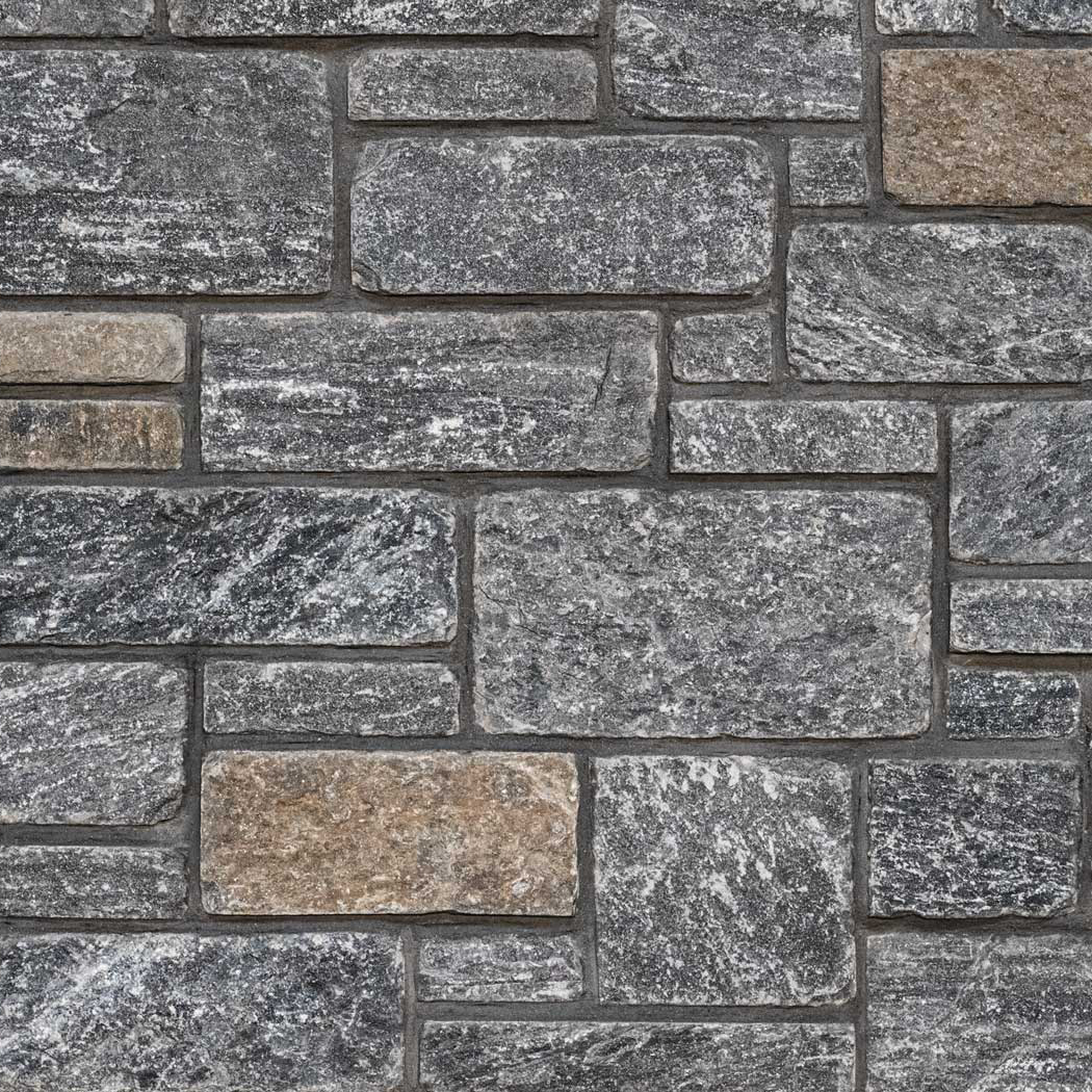 Diamond River 3 Course Ashlar Thin Veneer